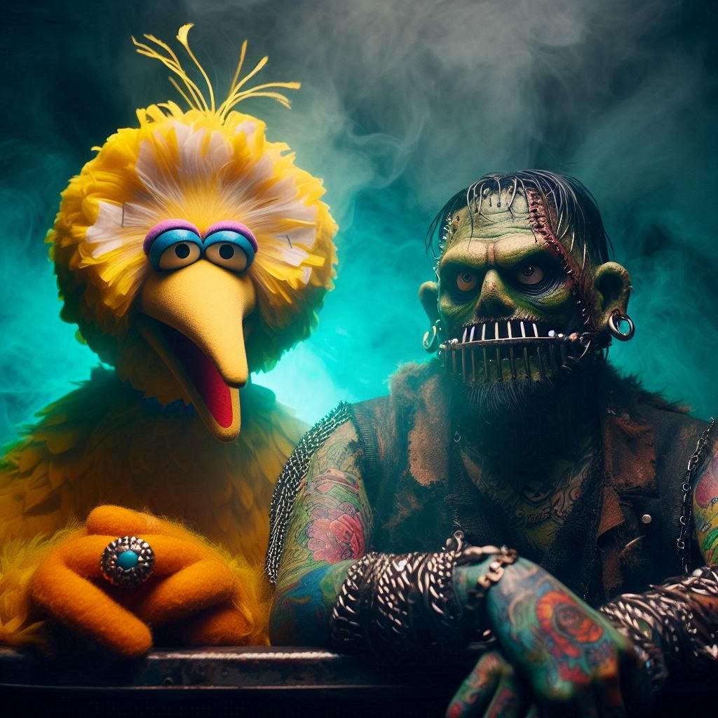 Frankie's  Sesame Street Days