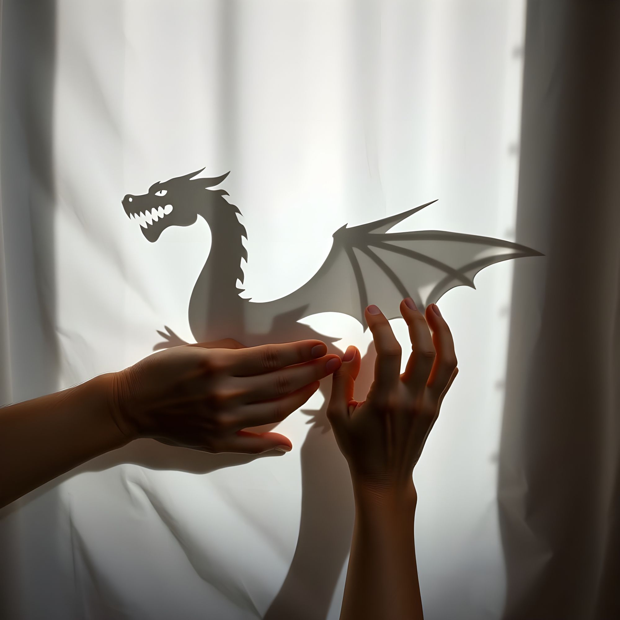 Tricky shadow puppet