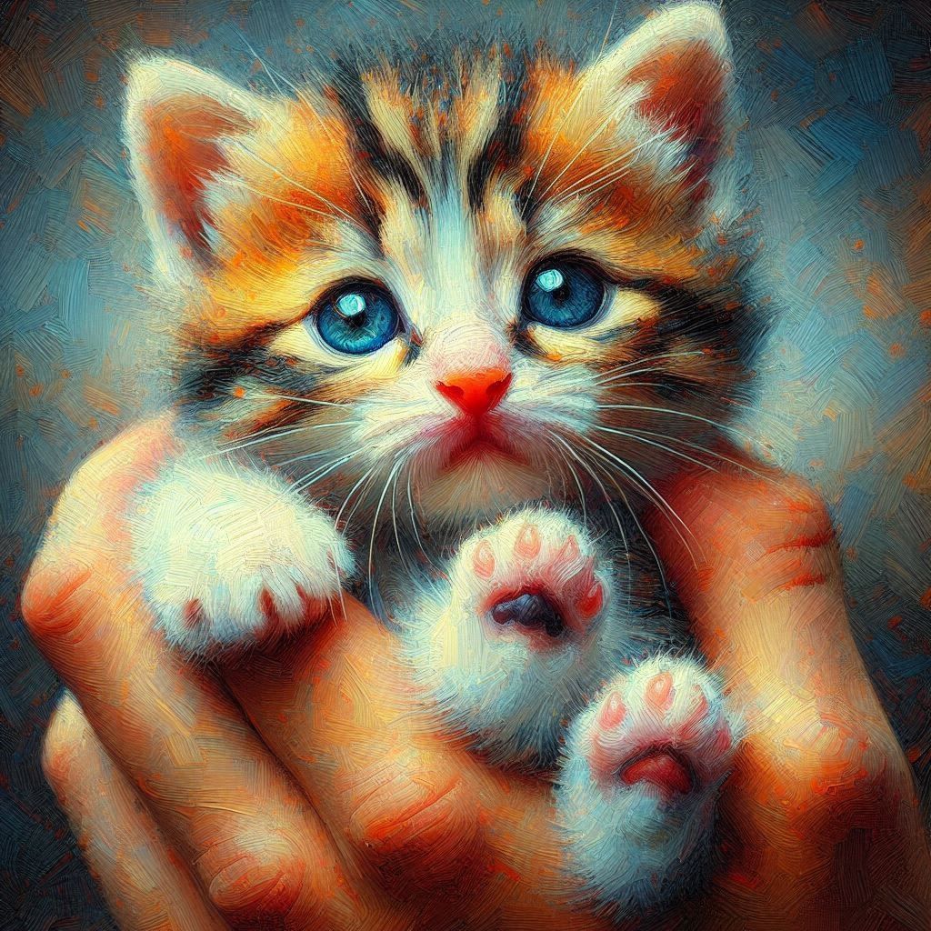 12.10 Baby Animals 😺🐵🐶🐹🐰 Challenge hosted by Thordis Alfstein  by @AI Nightrider