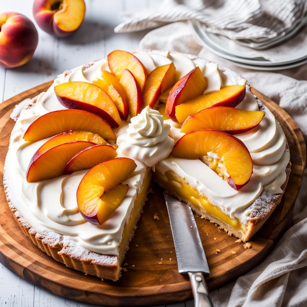 ** Dutch Peach "Vlaai" **  by @Dutchbird