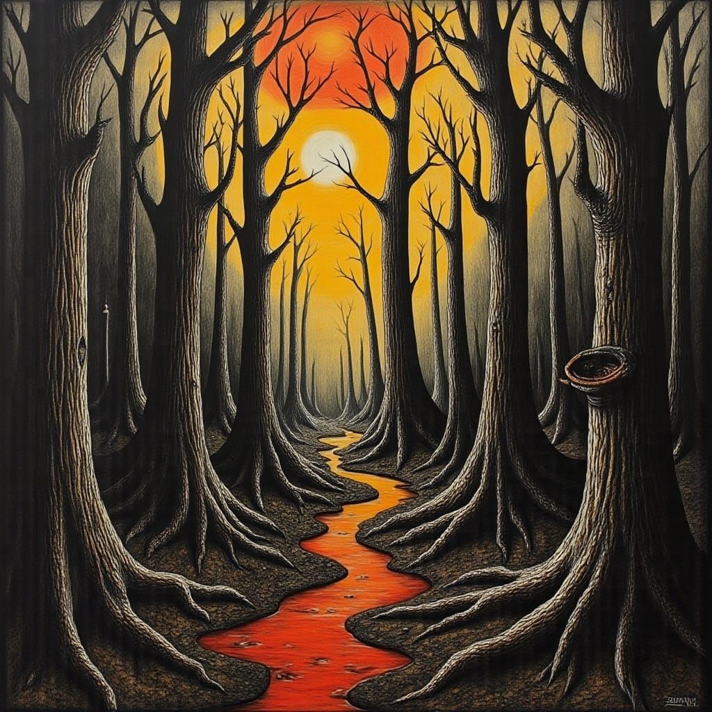 <lora:Amazing Surrealism:1.0> horror