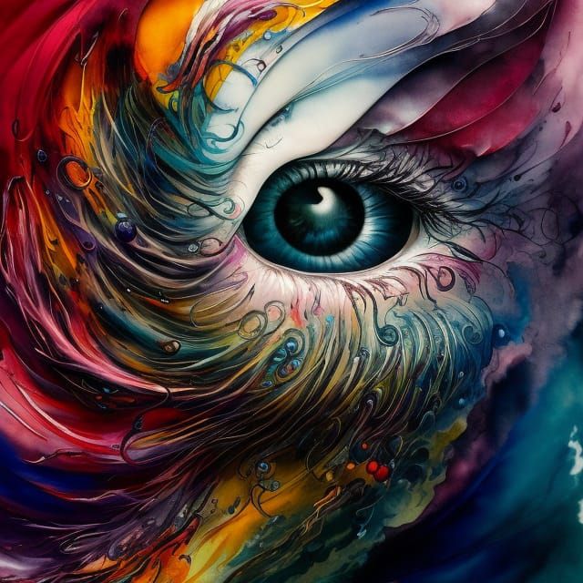 Coloured Eye