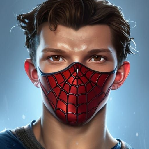 Spiderman's COVID Mask