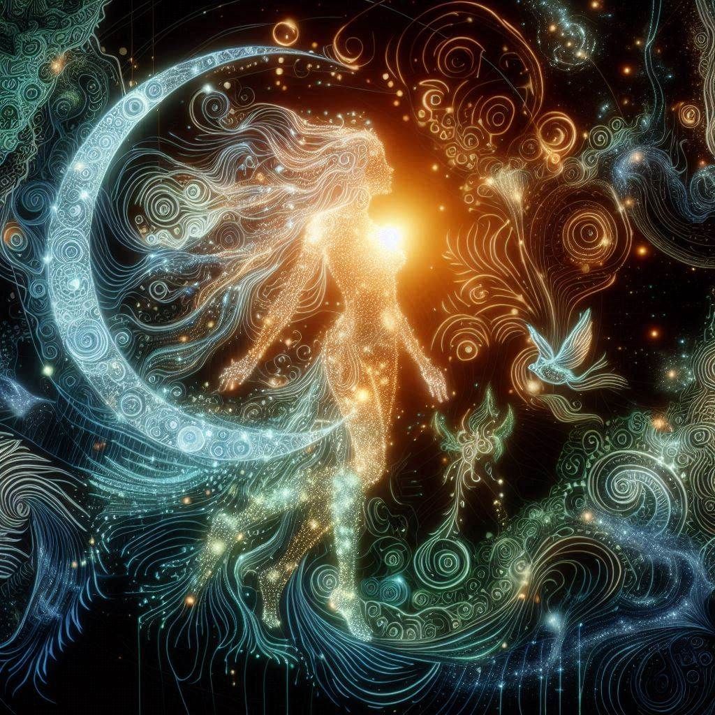 You are the Earth and the Moon.You are all the seasons