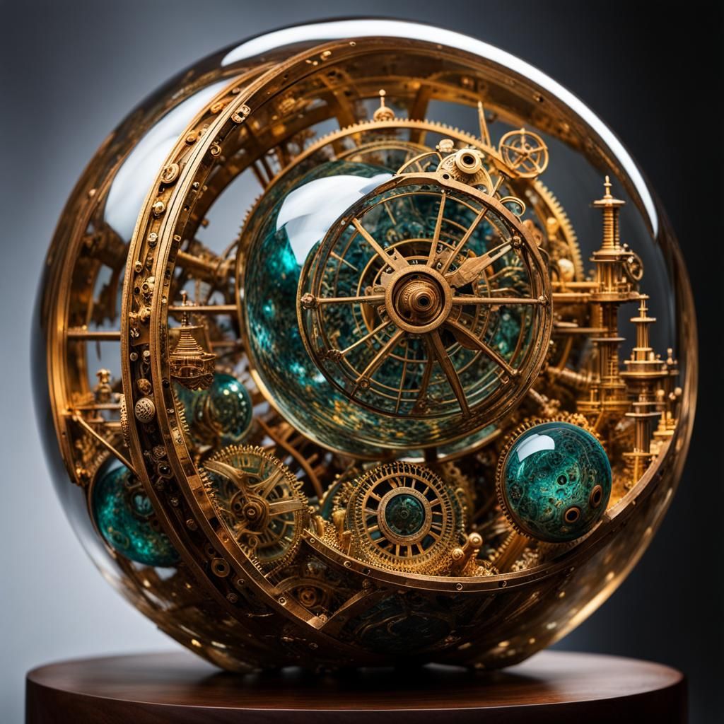 Antikythera mechanism in Museum!   by @Hit moments