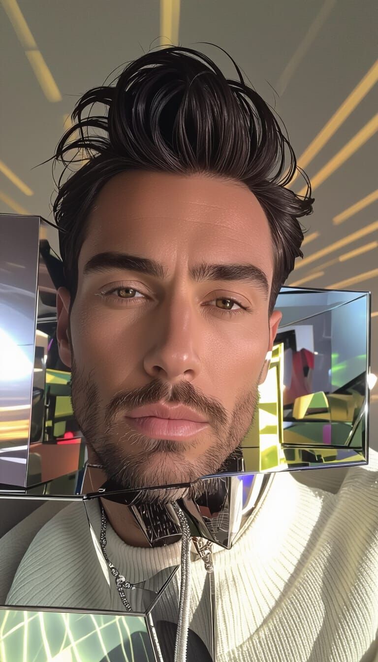 {
  "subject": "male model",
  "consistency": {
    "face": "keep same face as uploaded photo",
    "hairstyle": "keep same hairstyle as upl...