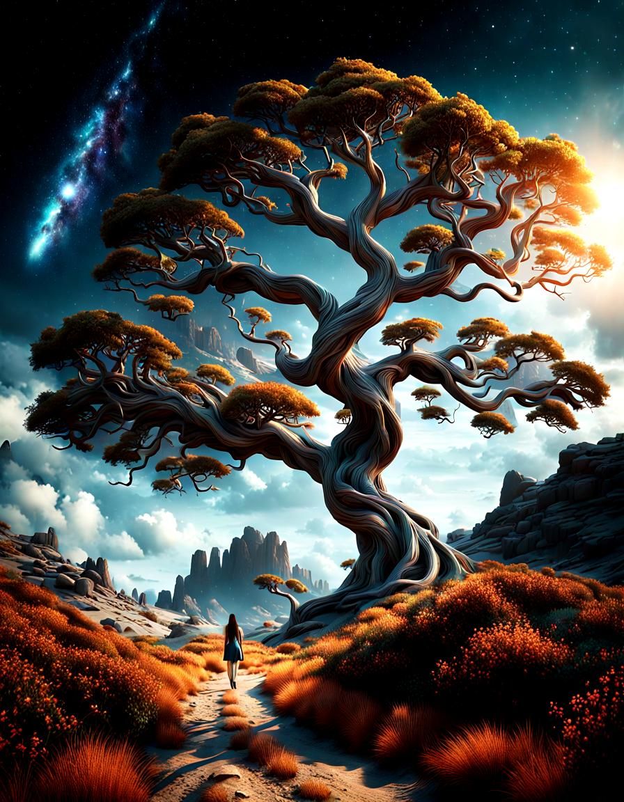 Imperfect tree  by @TanYG