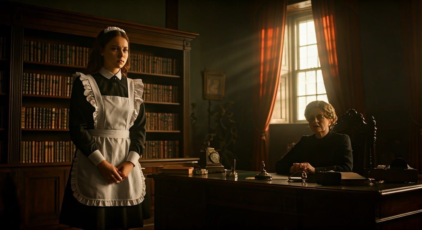 Isabella Confronts Headmistress Blackwood in a Haunting, Cin...
