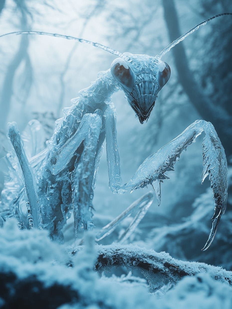 "Frozen Sentinel of the Snow"