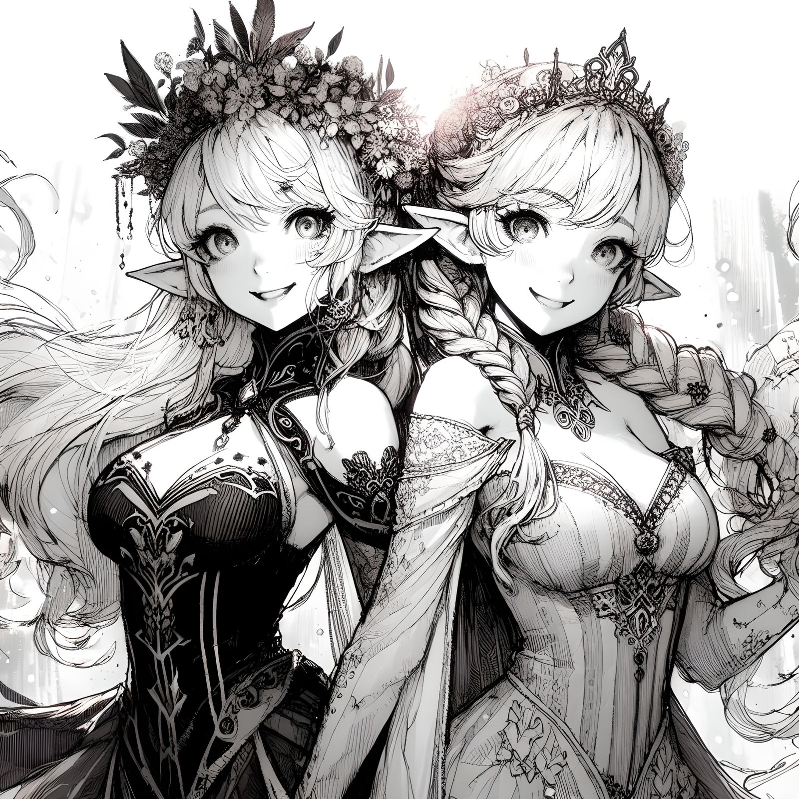 The popular princesses...