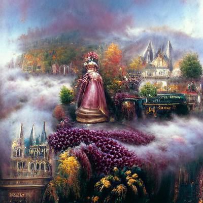 The burgundy queen
