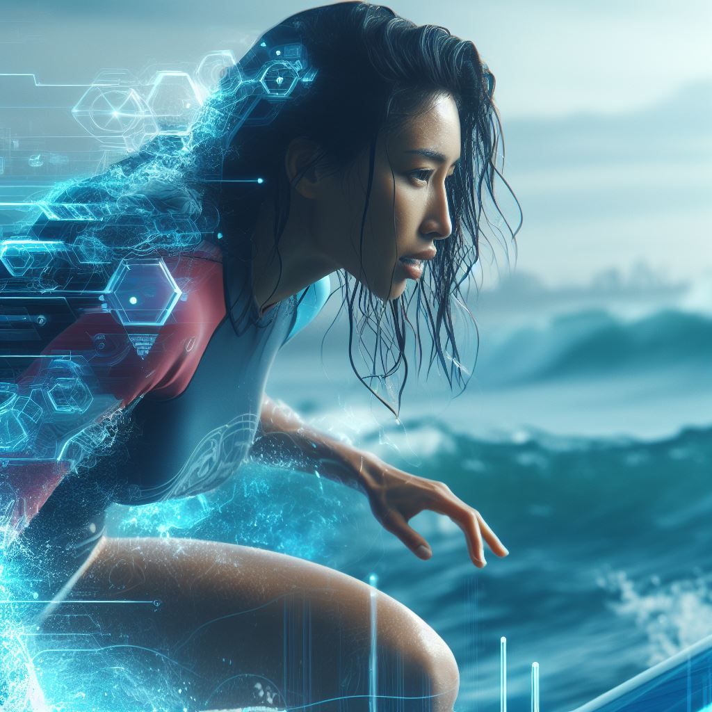 Riding the digital tide. [Prompt not hidden]