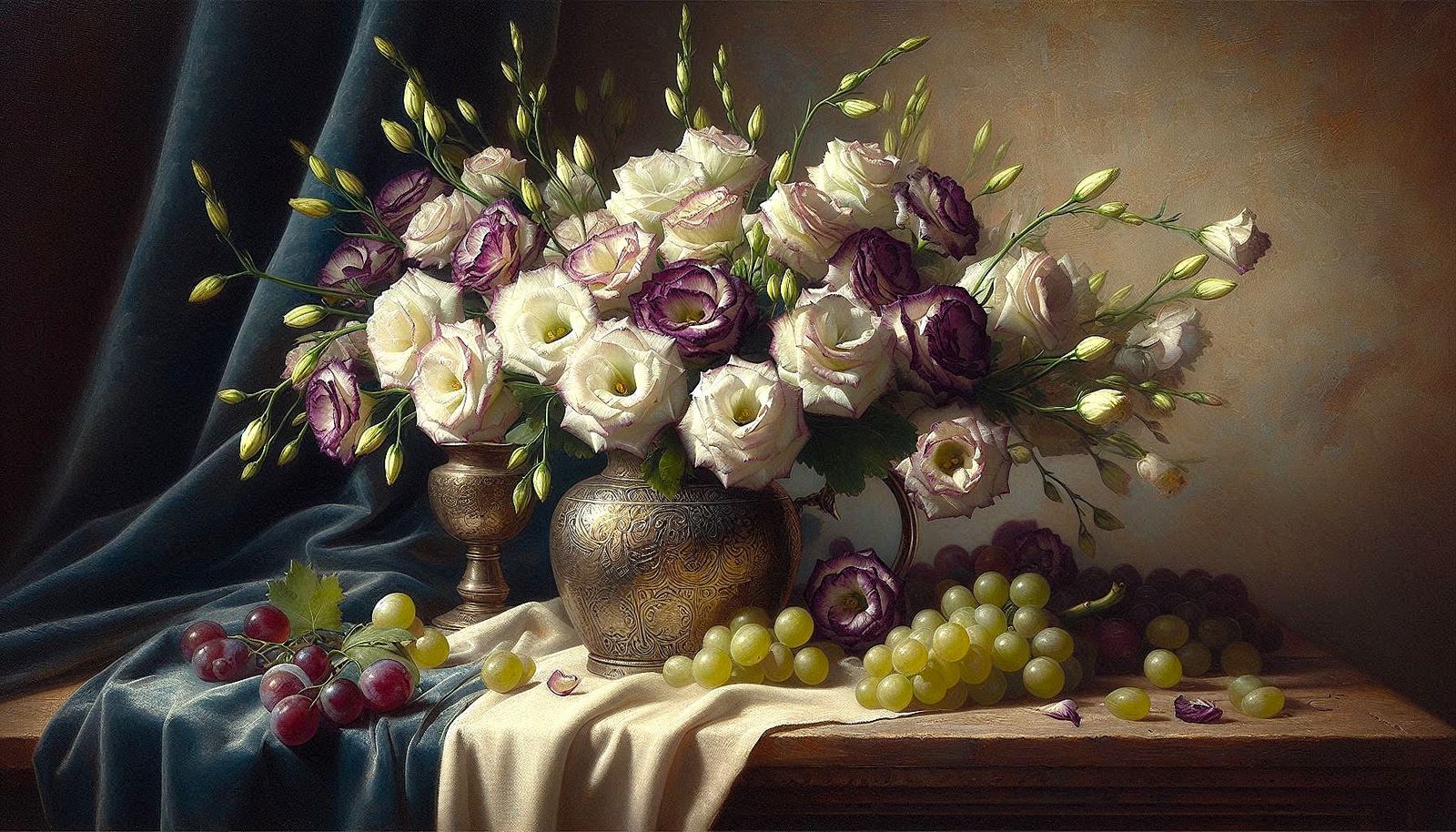 Still Life with Lisianthus