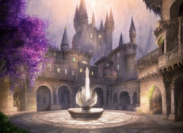 The Castle Courtyard