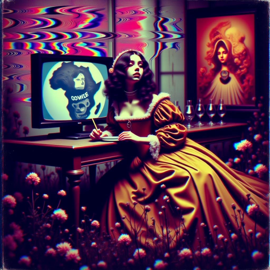  <lora:Sratoscuro:1.4> dark analog footage, wikipedia encyclopedia article web page collage, map, old 80s broadcast static noise, vintage br...