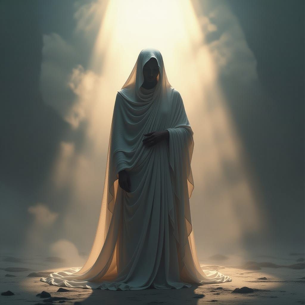 Divine Glow Emanating From Within, Ethereal Colors