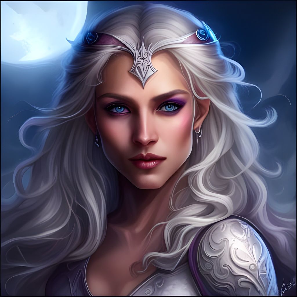 High Noble Princess Drow Elf Beautiful Drow Elf Magical Oval Face   LjYUSlWVb4zCeZNqyQ5e  1  592dk 2x 