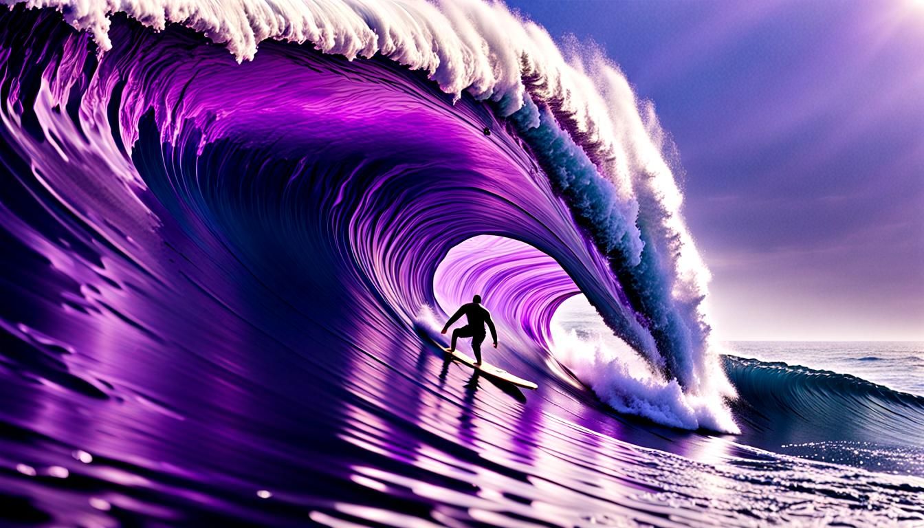 Purple Surfer