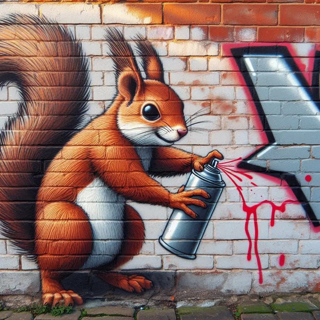 Mischievous Squirrel