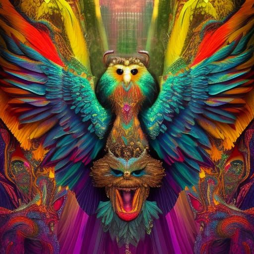 Monkey-owl