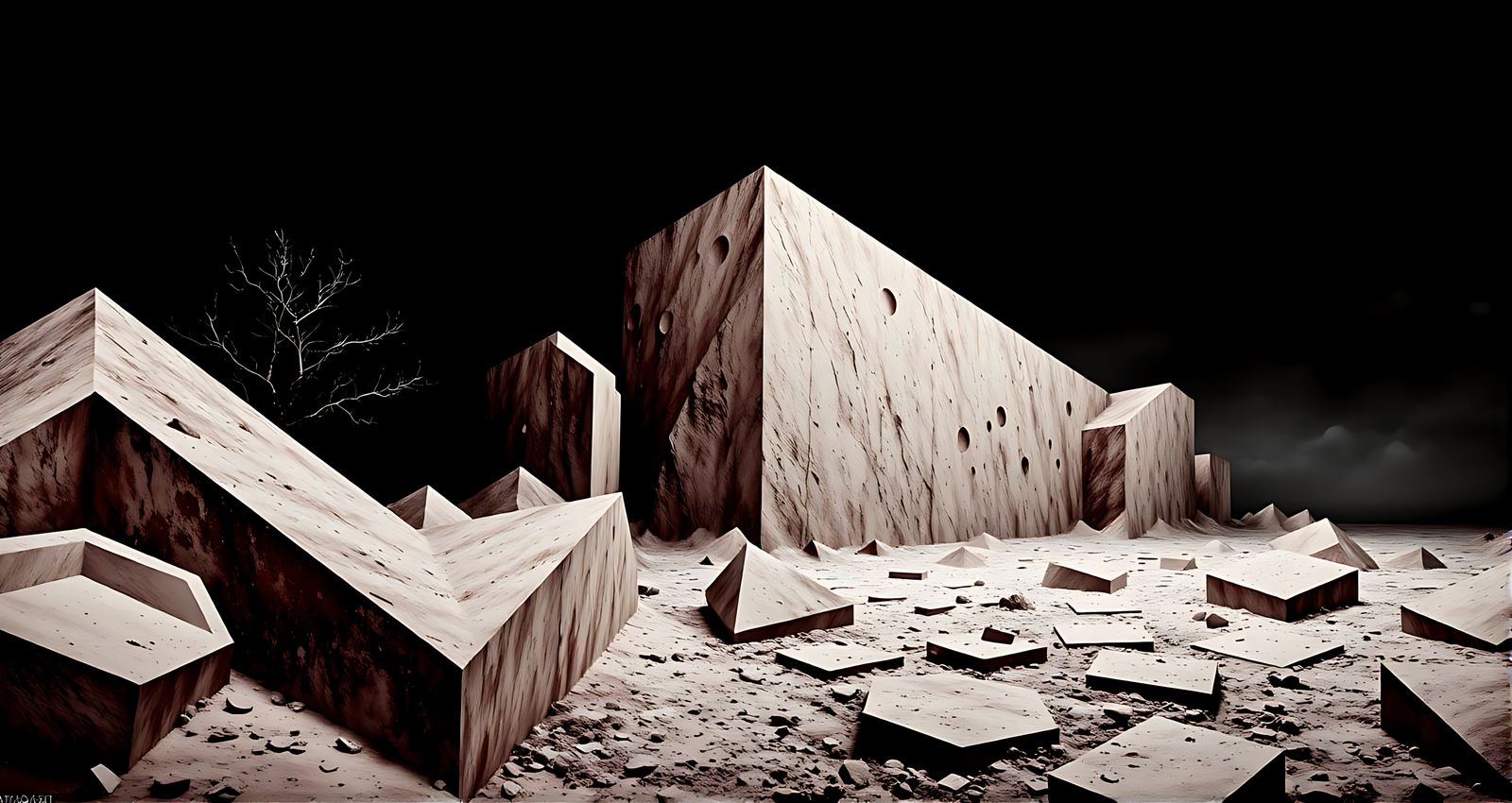 The tree and the marble . . .