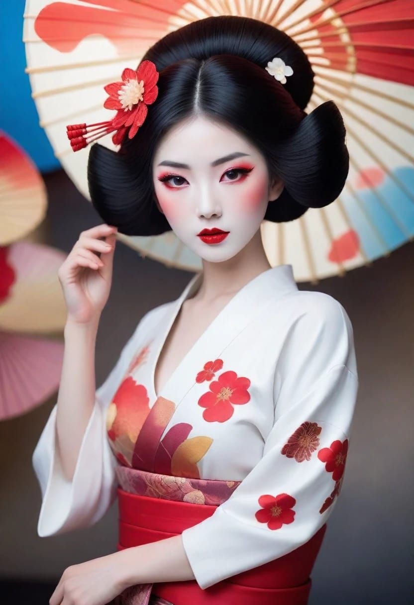 Portrait of a Geisha