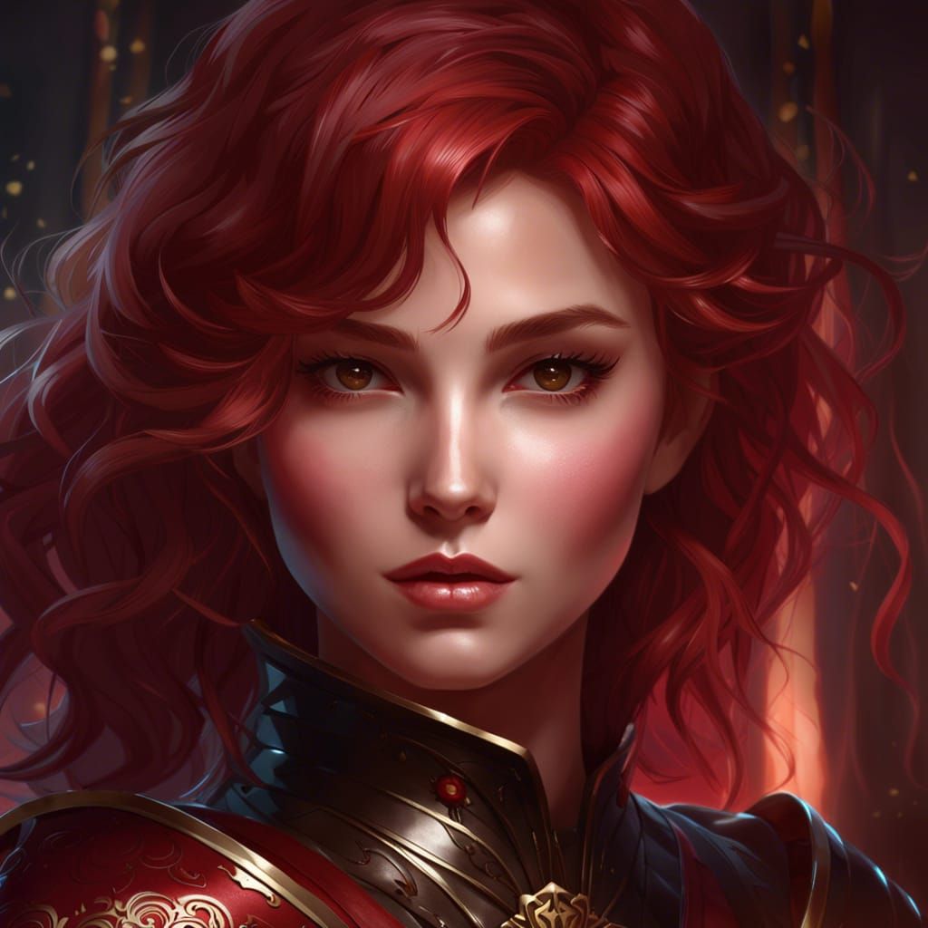 The Red Knight - AI Generated Artwork - NightCafe Creator