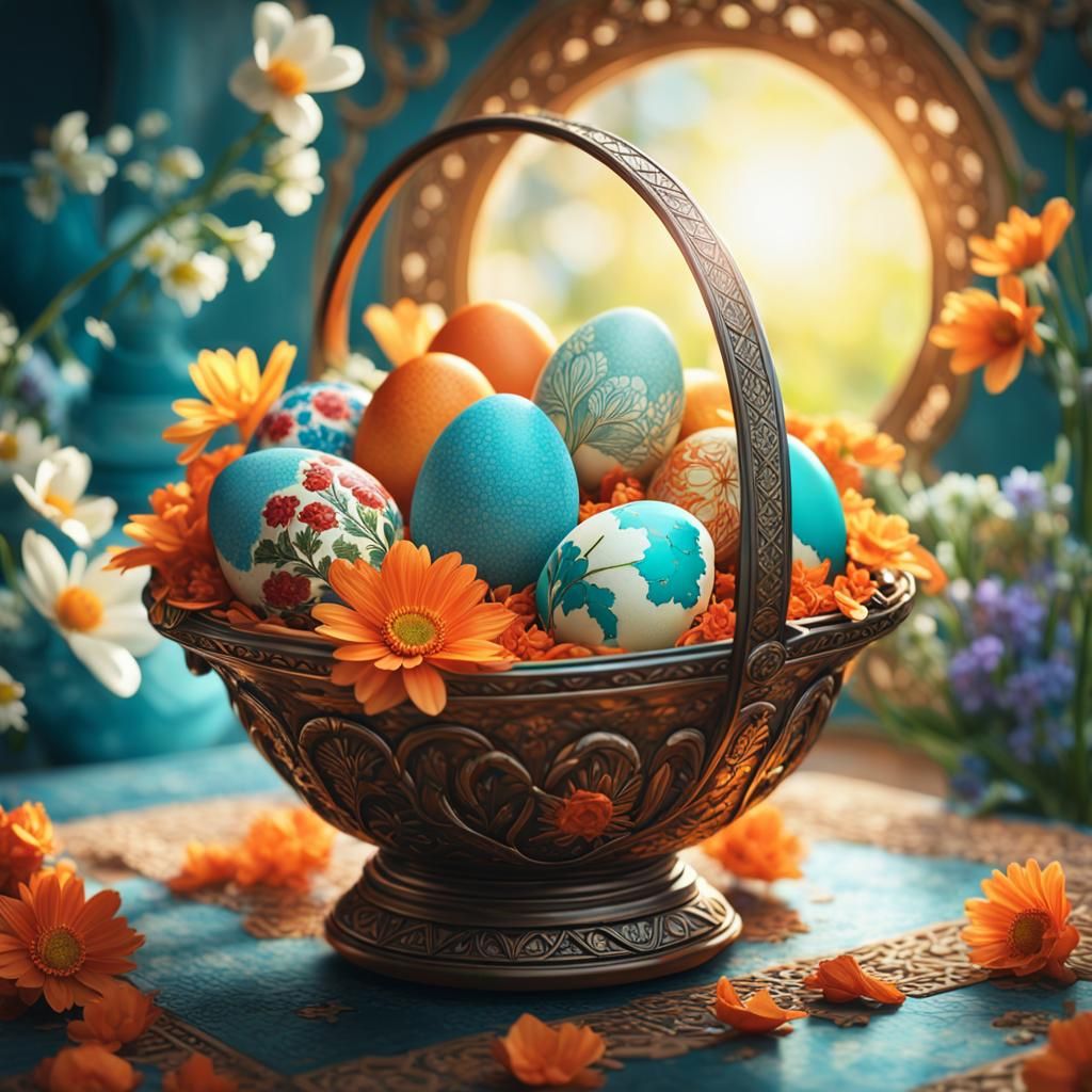 Beautiful eggs.