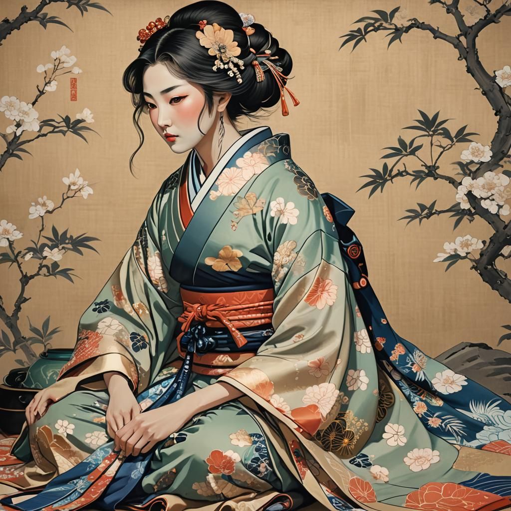 ukiyo-e  by @Alex Ves