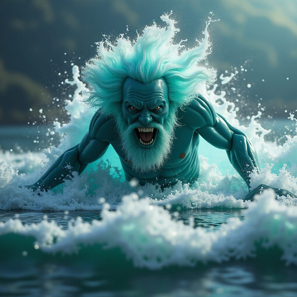 Angry Water God