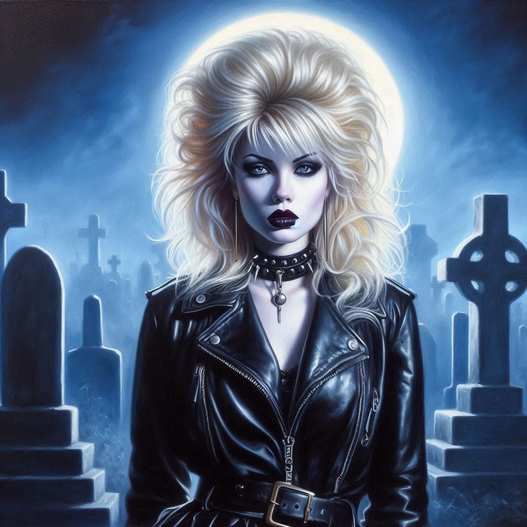 Blond Goth Ghost