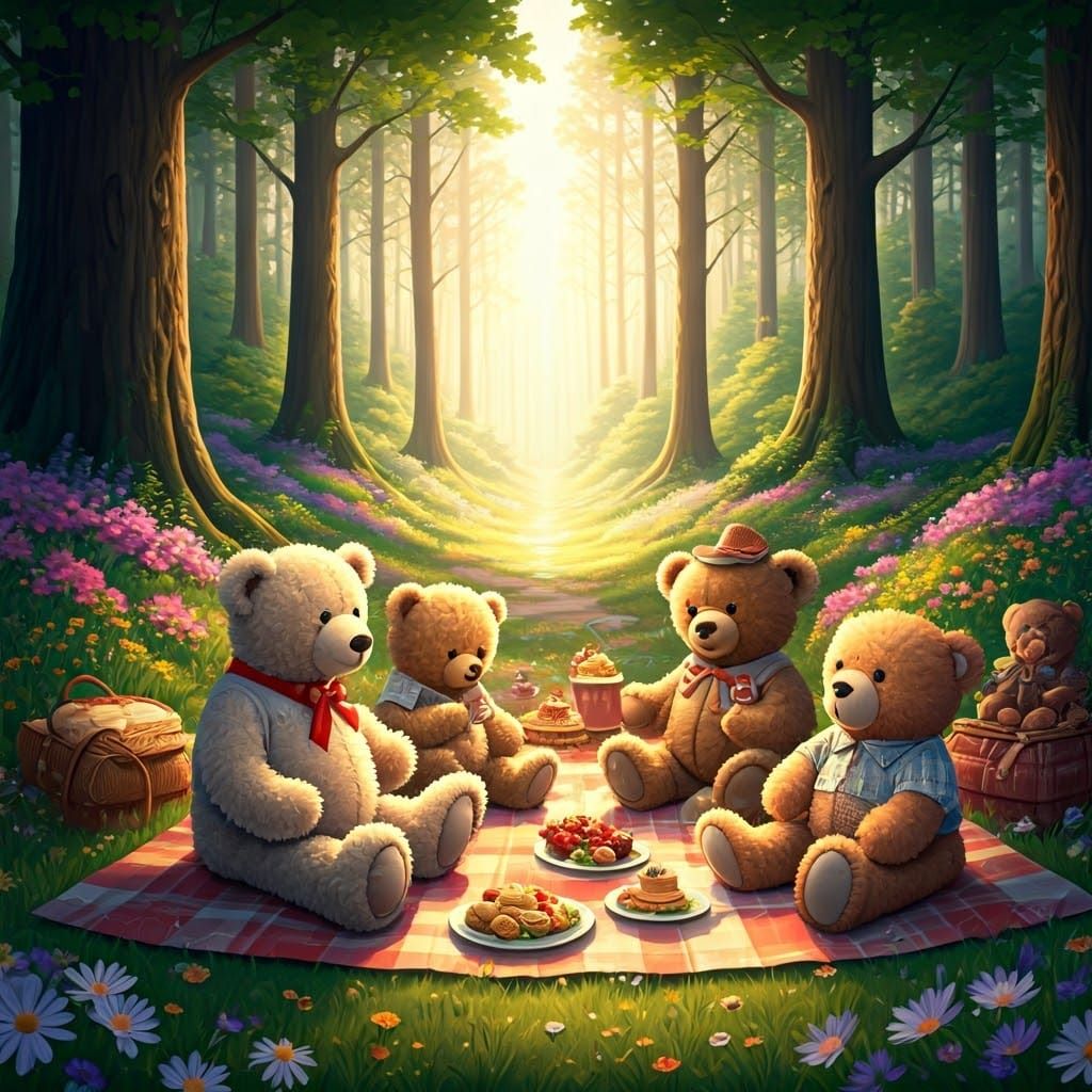 If you go out in the woods today, you'd better go in disguise.    by @Dibblier