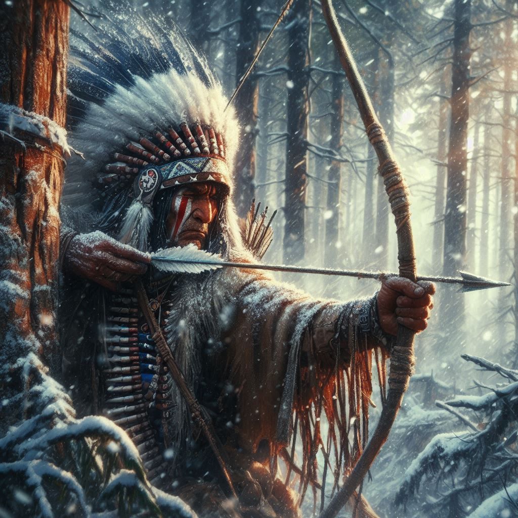 Hunting in winter