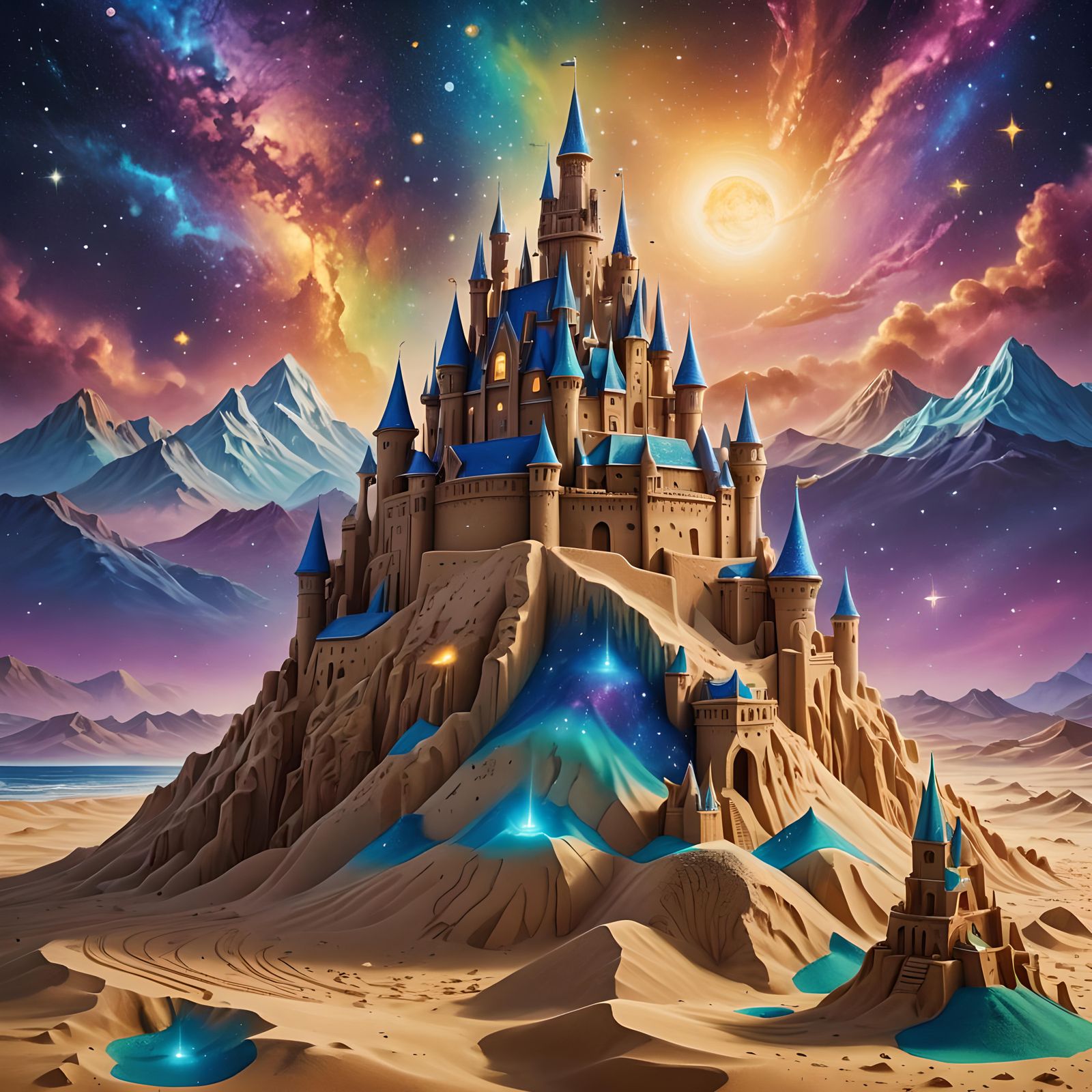 Sand fortress  by @Paul V