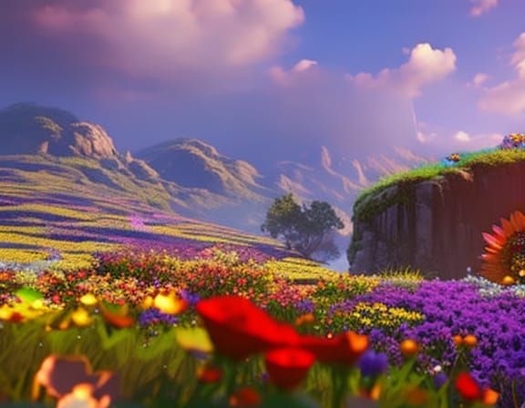 Floral valley 1