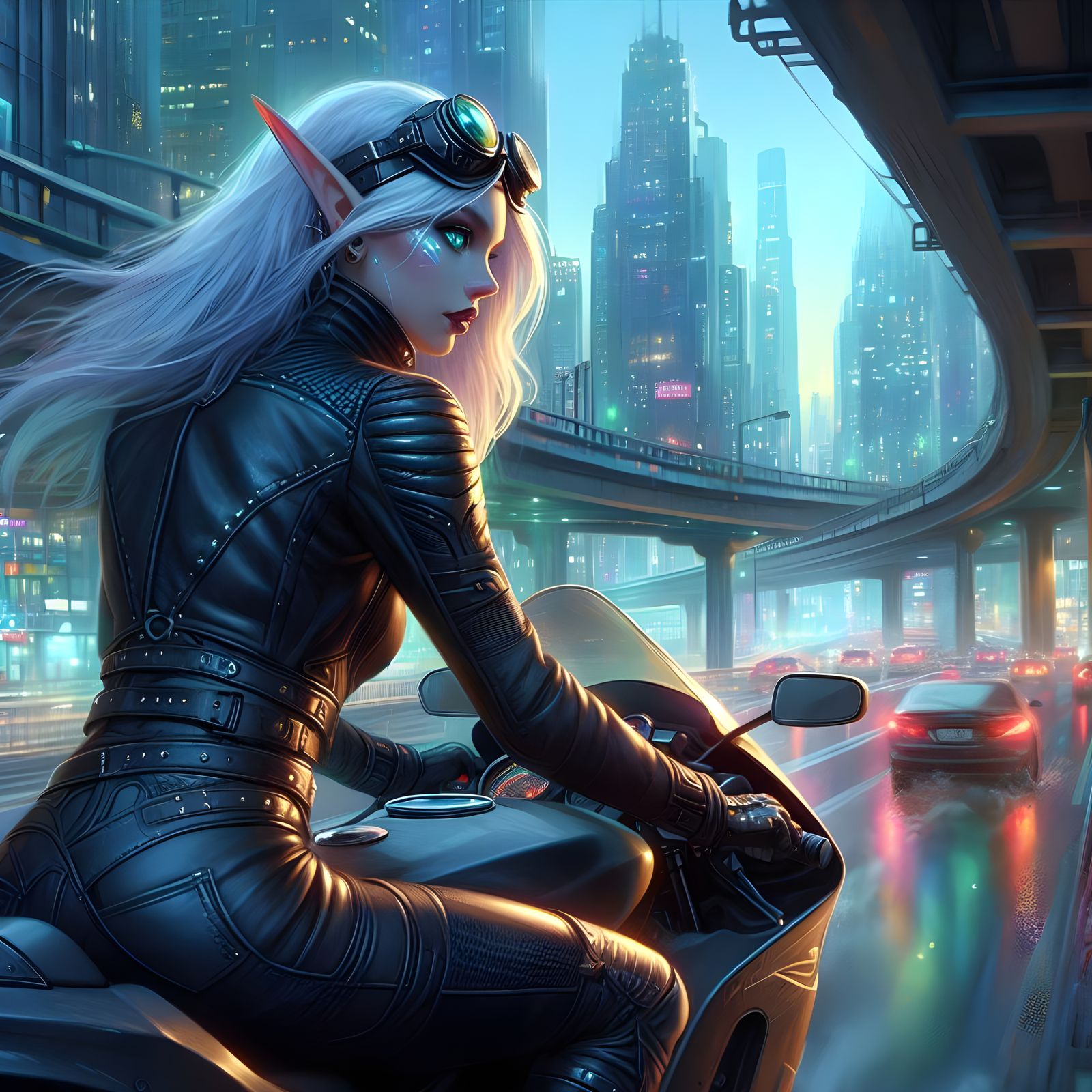 Elf Biker #2