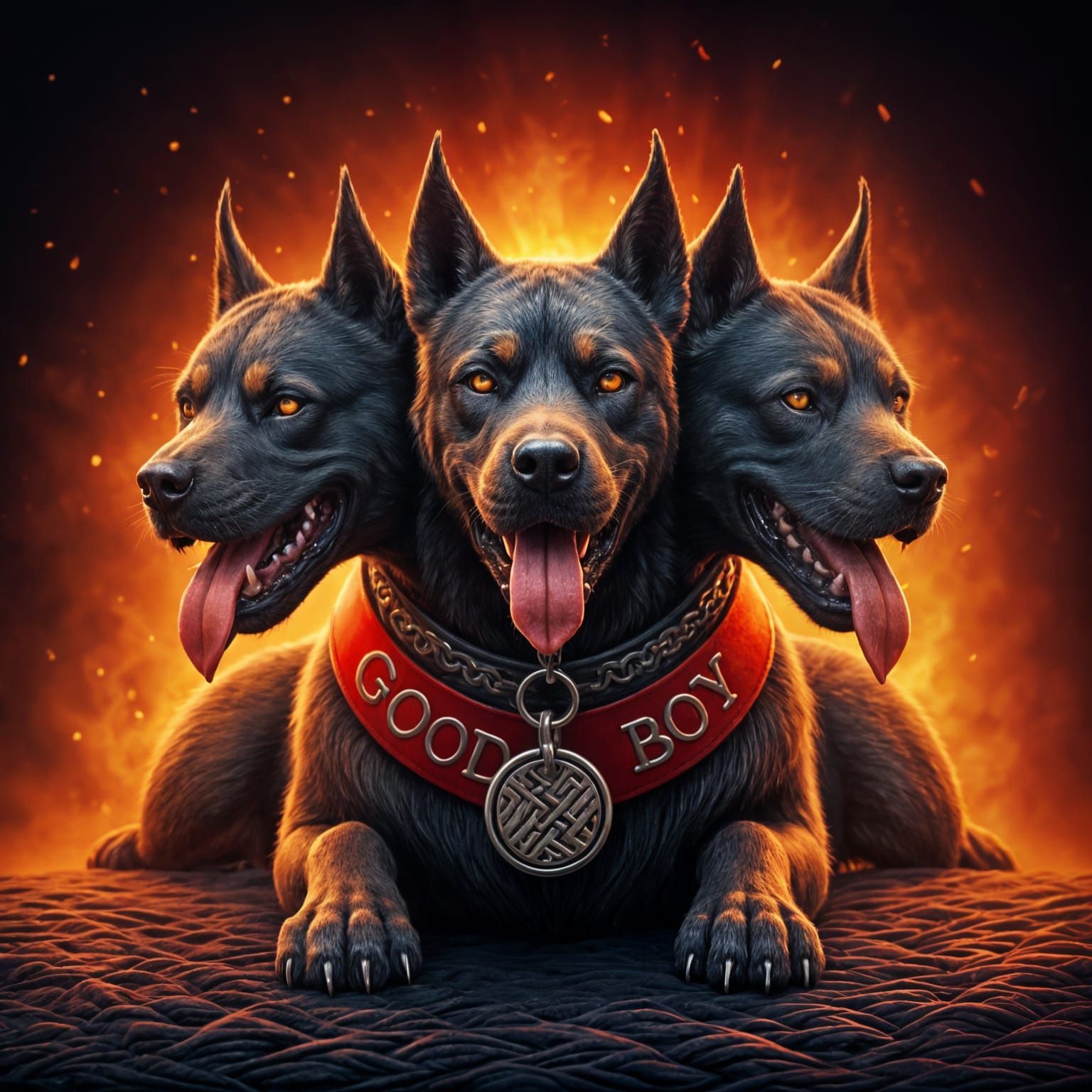 Guardian of Hades  by @viisipuu