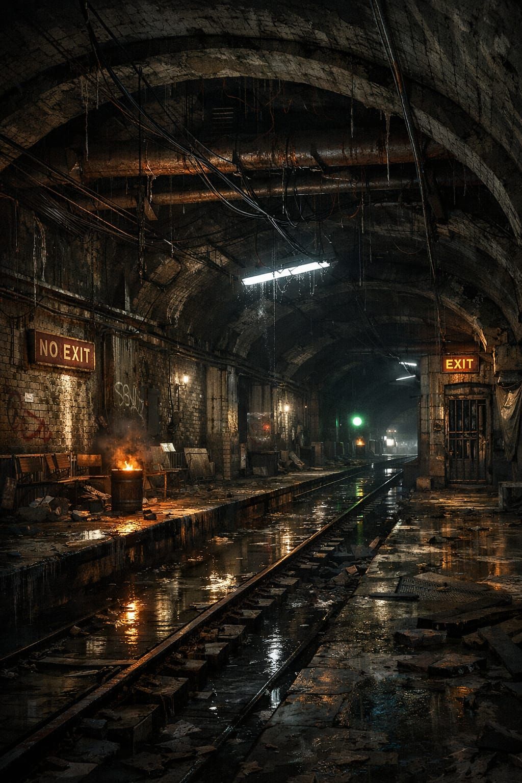 Urban underground  by @Dalek