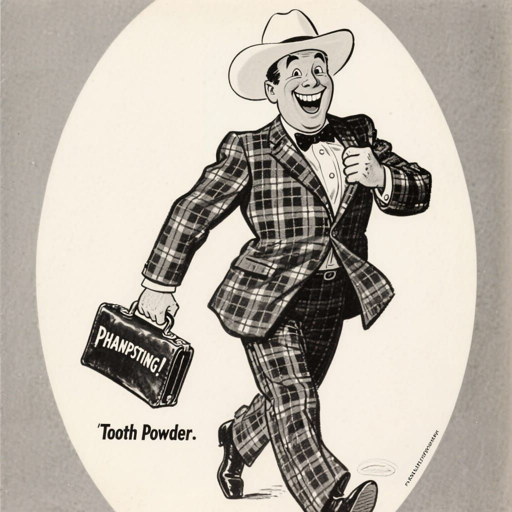 "Cleans whiter than acid, GUARANTEED!"