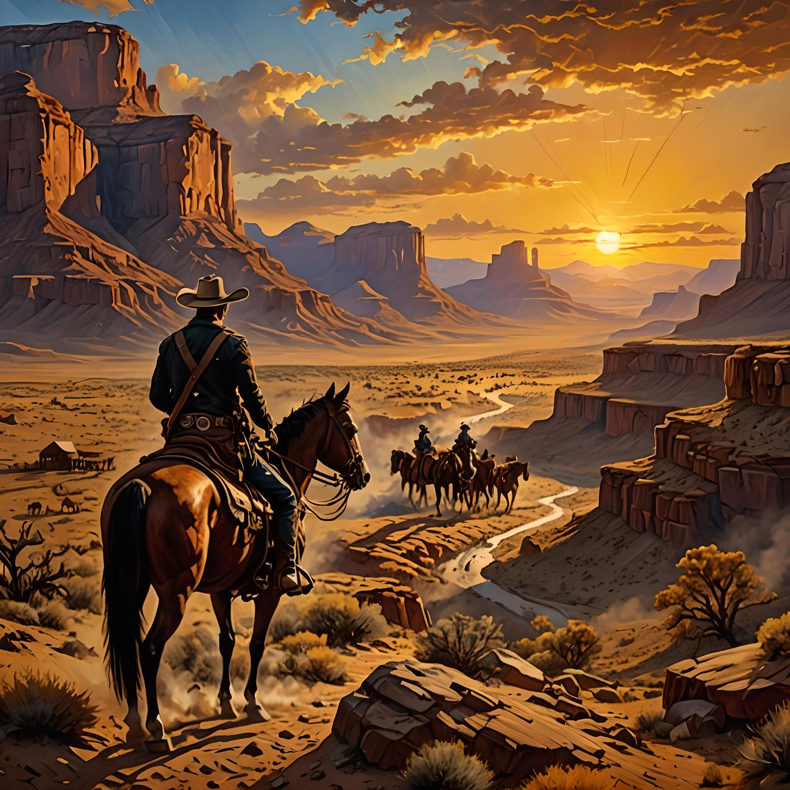 Western Legends  by @Partyweb