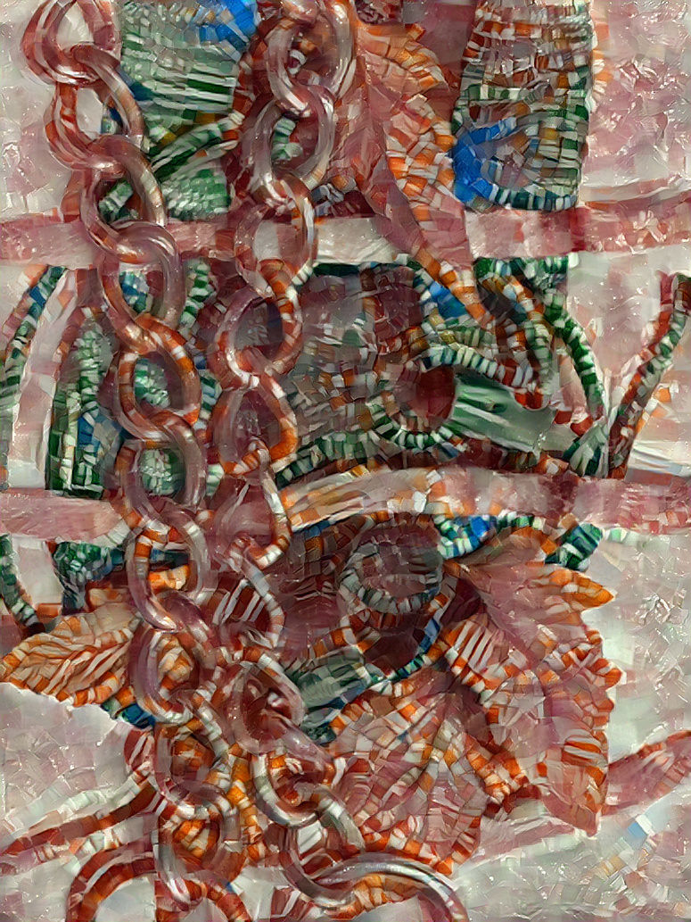 Striped Pile O'Stuff