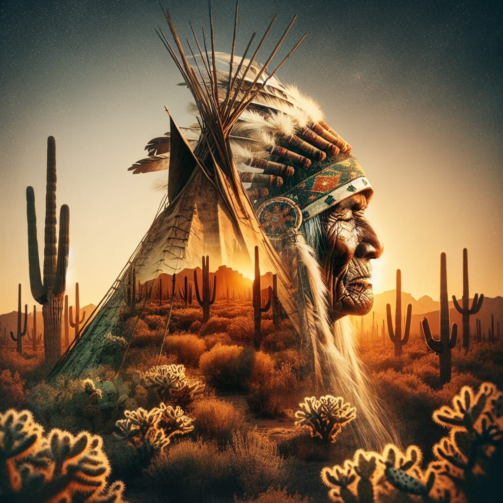 face of the desert
