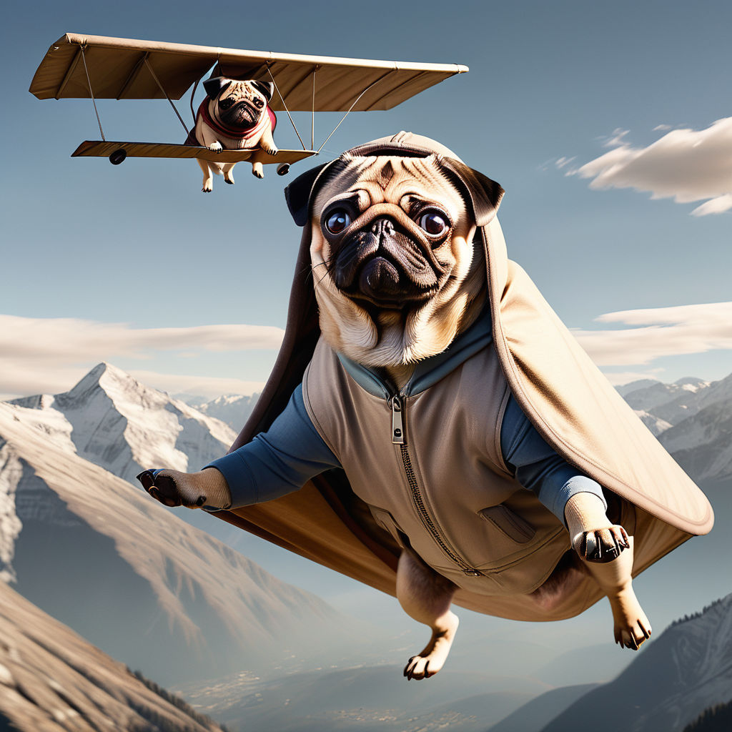 the flying pugs