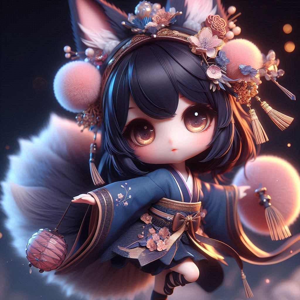 POM POM Kitsune
