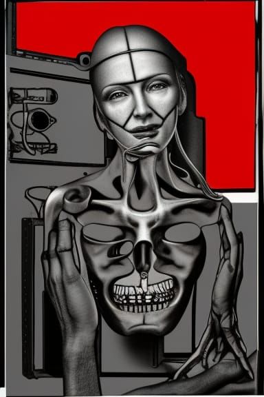 Ethereal Chaos: Hypermaximalist Automatic Drawing