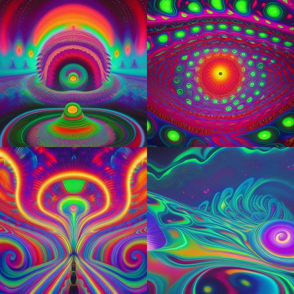 Psychedelic Time Snails leave behind Trippy Slime trails ., By Alex ...