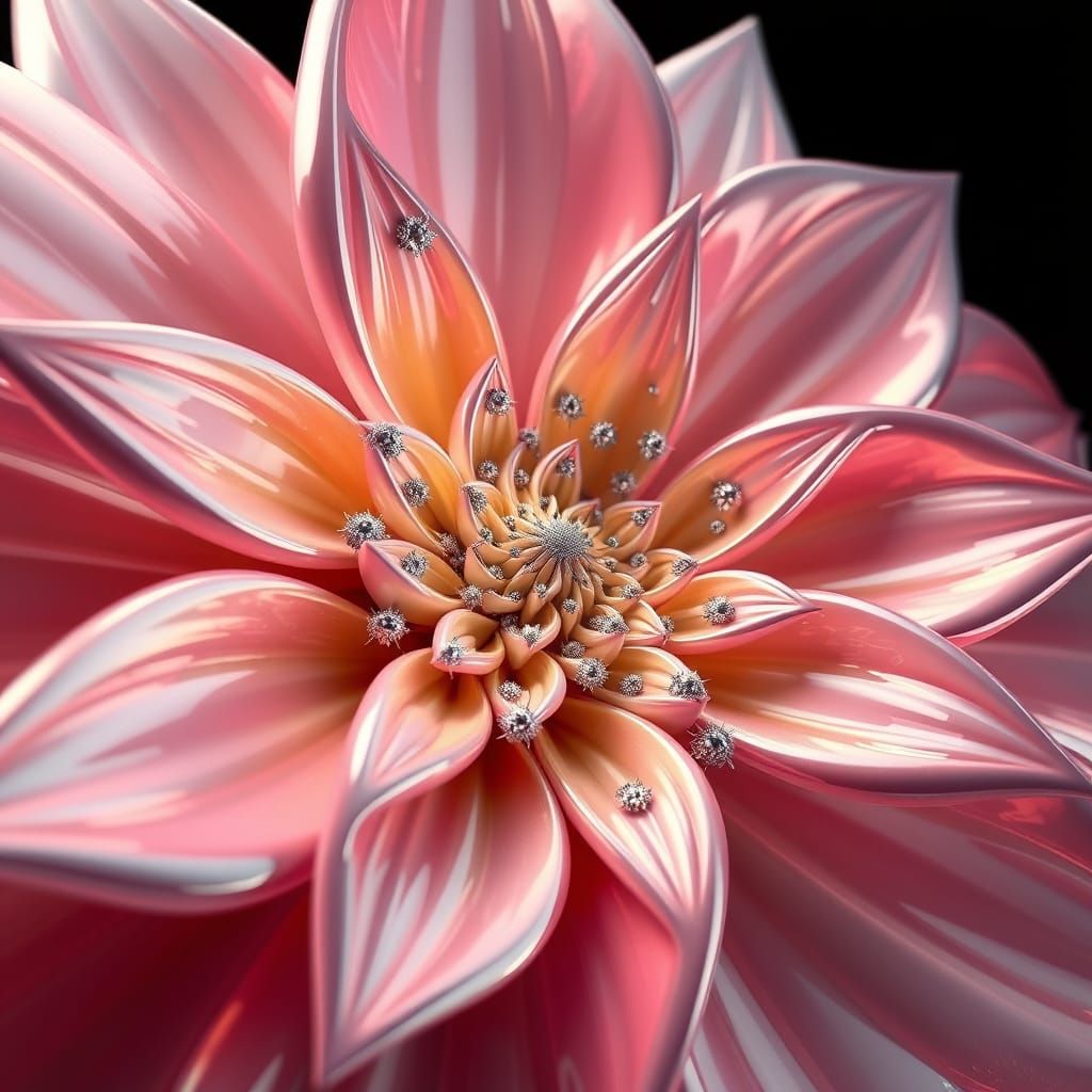 Flower Fractals  by @Warlock11