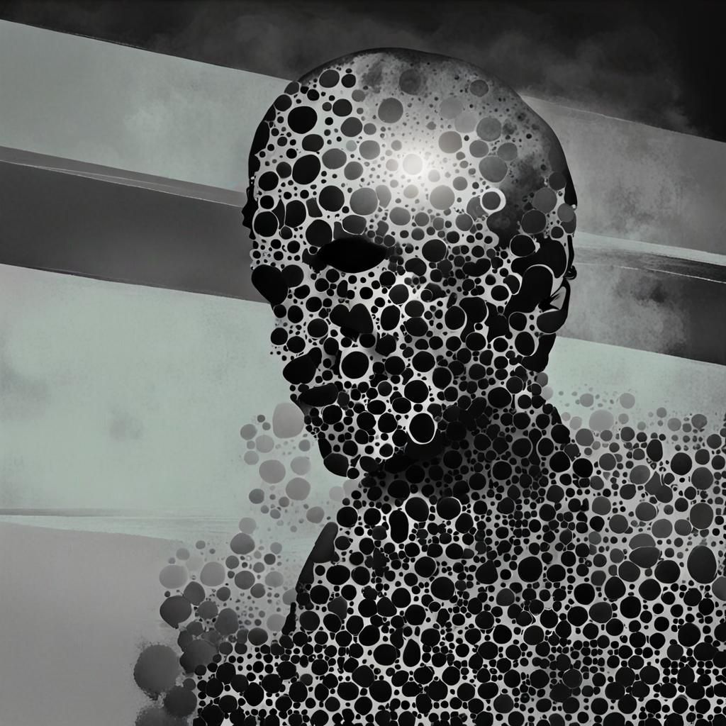 Glitching Dystopia: A Technicolor X-Ray Nightmare