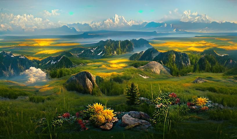 beautiful broad view vista landscape peaceful amazing wonder...