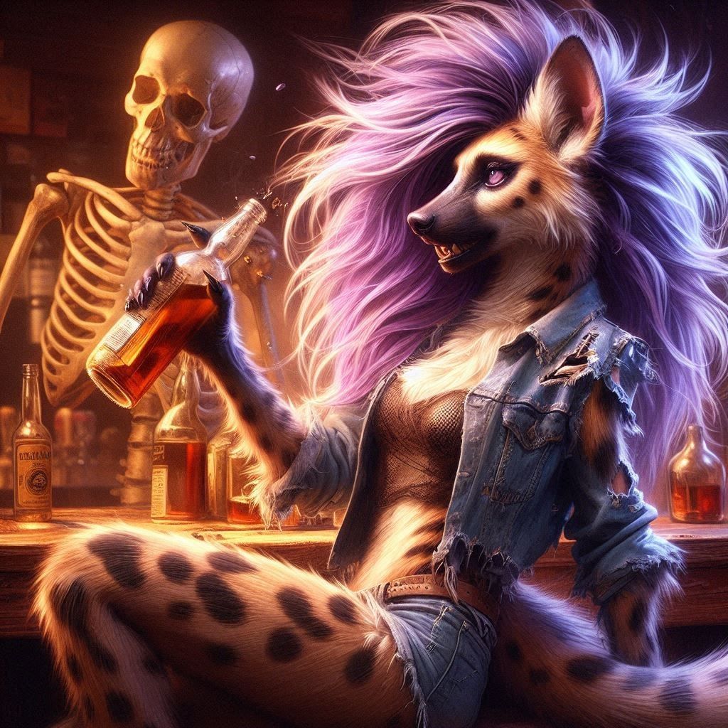 Scuzz and the Bony Bartender
